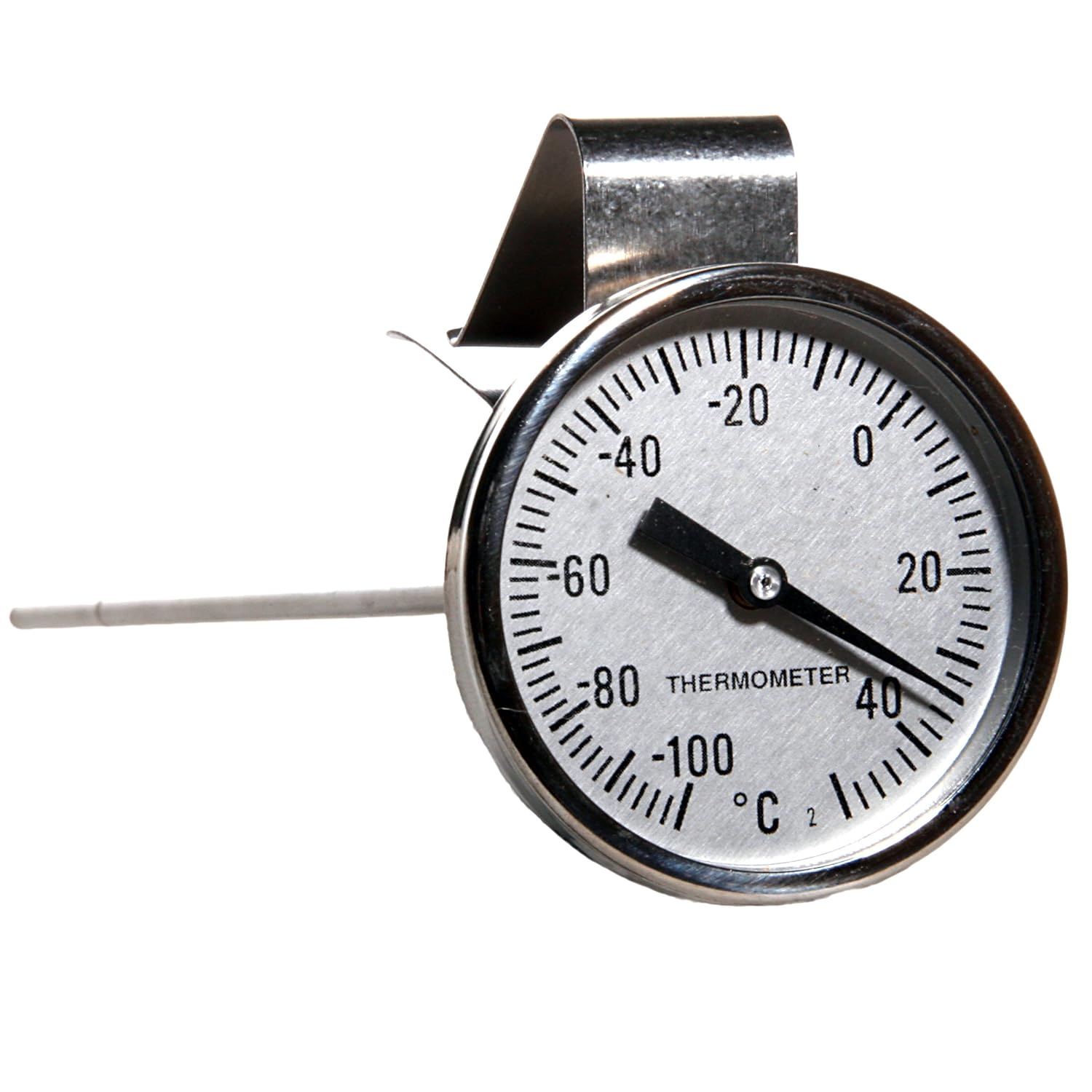 HB Instrument Durac Traceable BiMetallic Dial Thermometer, Beaker