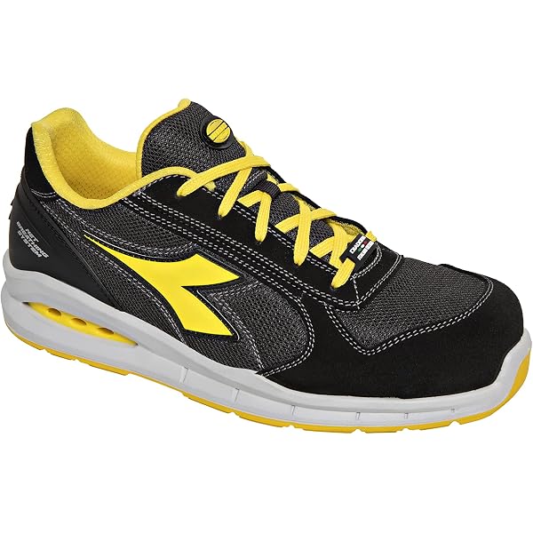 Diadora Utility Run II Unisex Work Shoes - Safety S3 SRC ESD Rated, Mid-Cut For Industrial & Outdoor Use - View #4