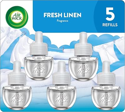 Airwick Air Wick Scented Oils 0+5 Fresh Linen Refills 60 Day Diffusion