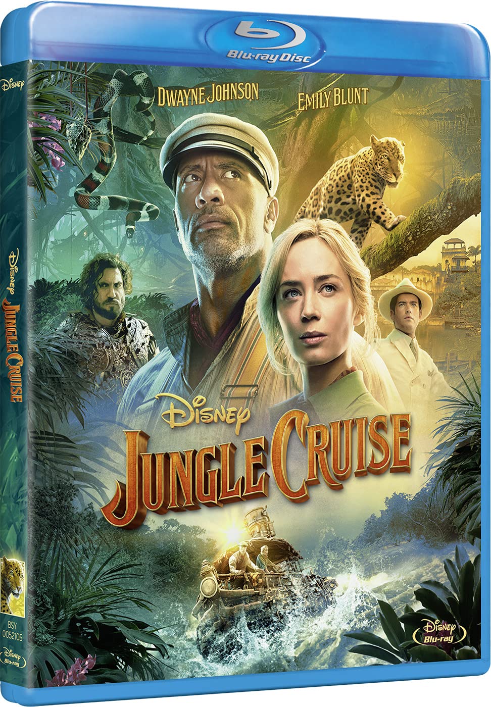 Jungle Cruise [Blu-Ray] [Region Free] (English Audio. English subtitles)