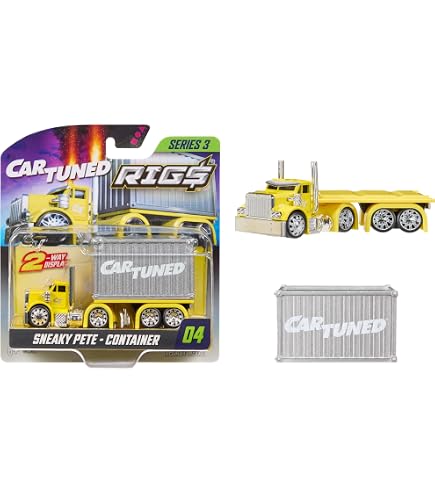 CarTuned Series 1-8 Pack, Diecast Vehicle, Ages 6+ Years : Amazon