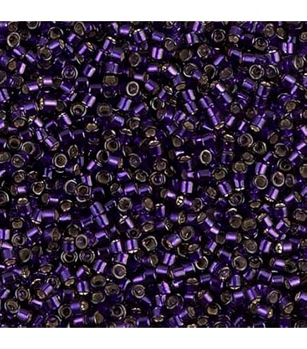 Amazon.com: Miyuki Delica Seed Bead 11/0 24k Gold Lined