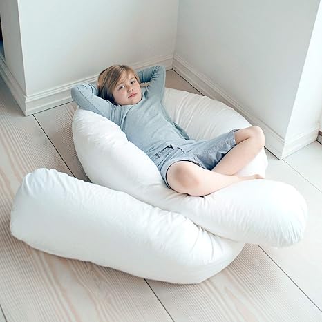 Iyan Linens Ltd 12ft Large U Pillow Body Bolster Support Maternity