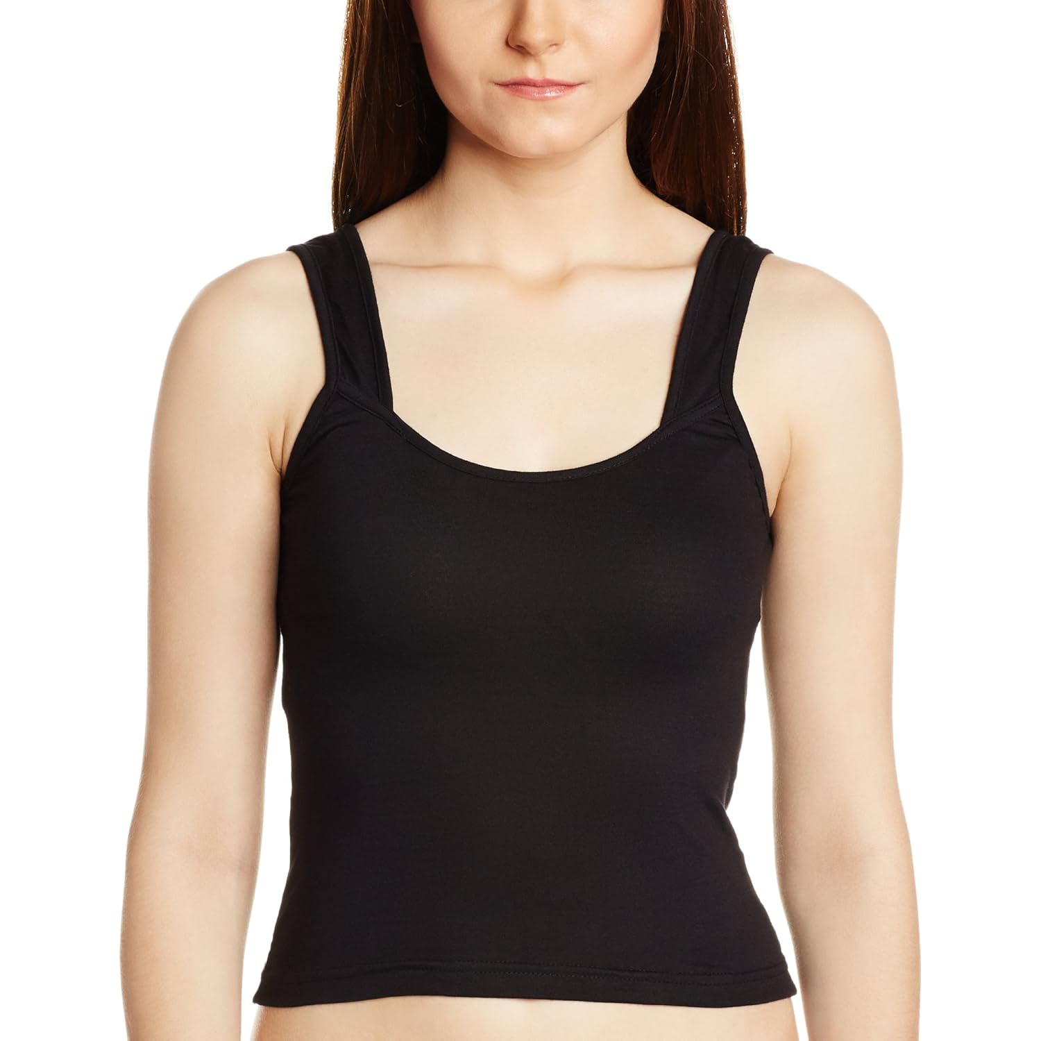 Buy Floret Women's Cotton Camisole (1463_Black_XXL) at Amazon.in