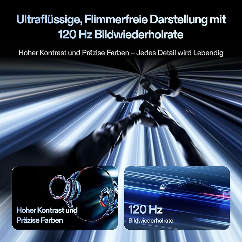 One Pro AR Brille mit X1 Chip, 171" 120Hz HD Display, Native 3DoF