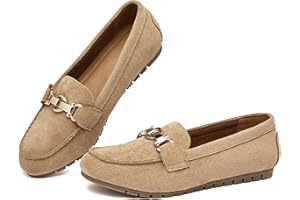 VERDASCO Loafers for Women Casual Flat Moccasins Shoes Comfort Driving Work Shoes Penny Loafers for Women Dressy Shoes