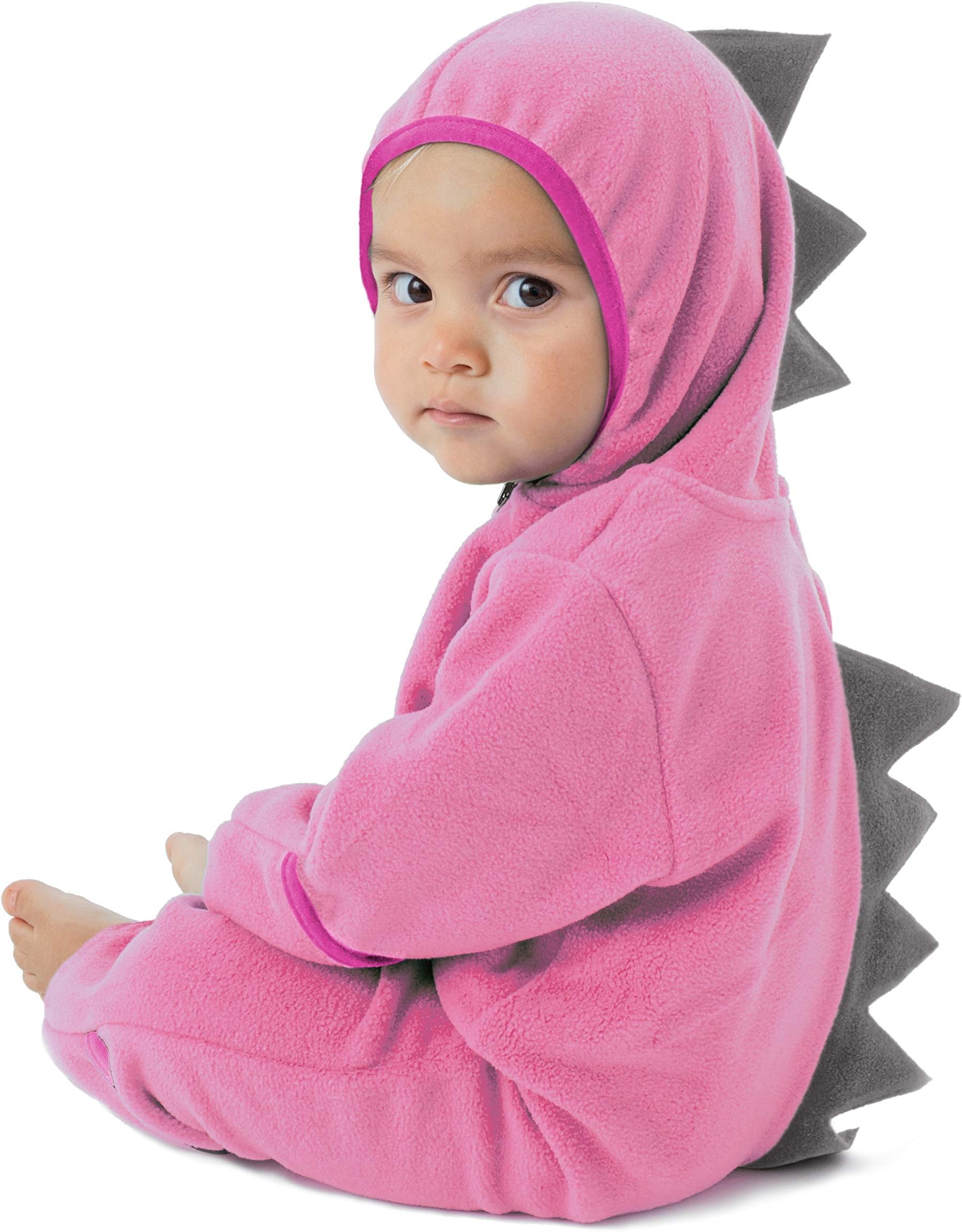 Cuddle Club Fleece Baby Bunting Bodysuit for Newborn to 4T – Infant Pajamas Winter Jacket Outerwear Coat Toddler Costume