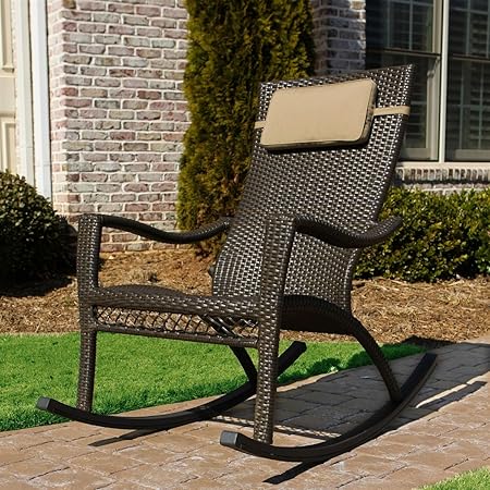 Amazon Com Tortuga Us Tl Rc Tuscan Lorne Rocking Chair Garden