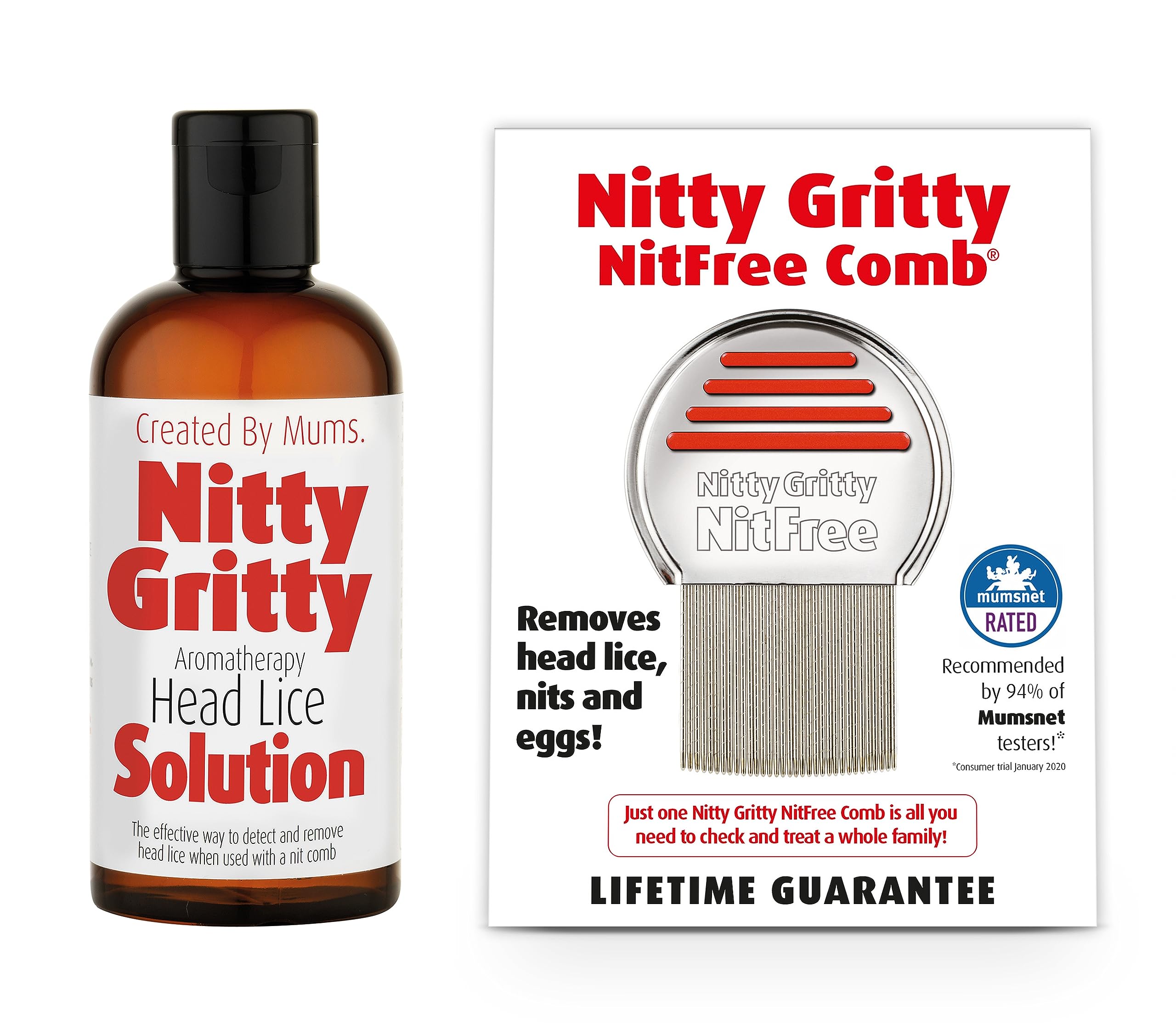 Nitty Gritty Combination Head Lice Kit