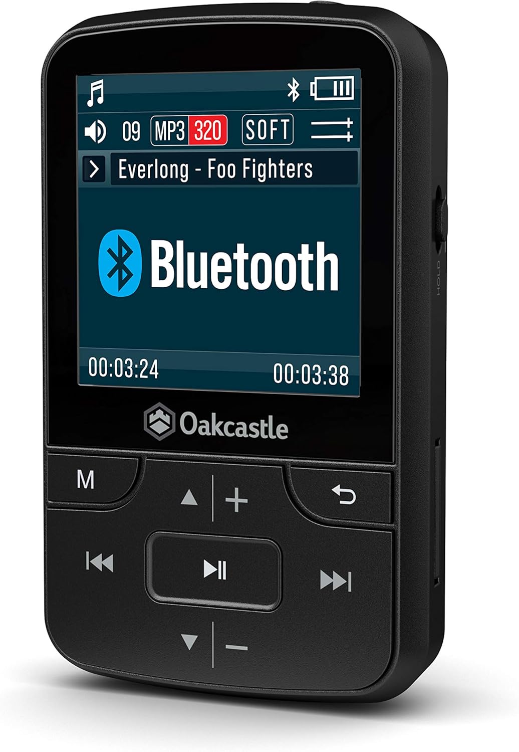 Oakcastle 8GB MP3 Player with micro SD slot Bluetooth Amazon.co.uk