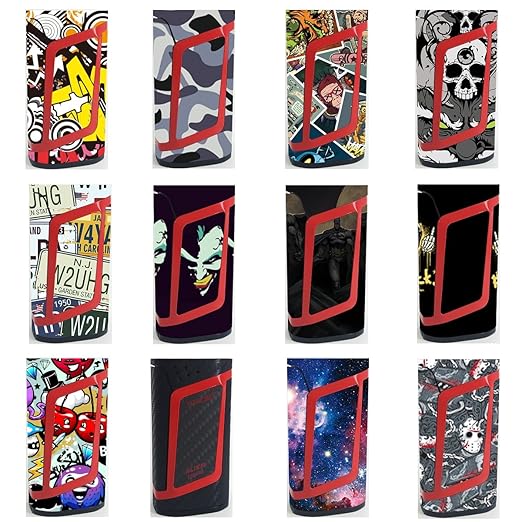 DIY-24H - Aufkleber für Smok Alien 220W Akkuträger, Mod, Skin, Wrap, Sticker, Schutzfolie laminiert (NO. 06)