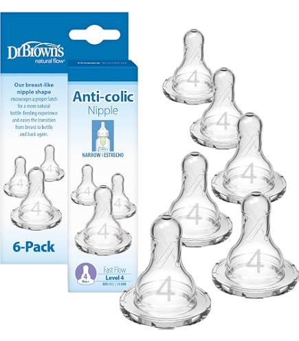 Evenflo 4 Pack Classic Silicone Nipple, Medium Flow (3-6 months) : Baby Bottle Nipples : Baby