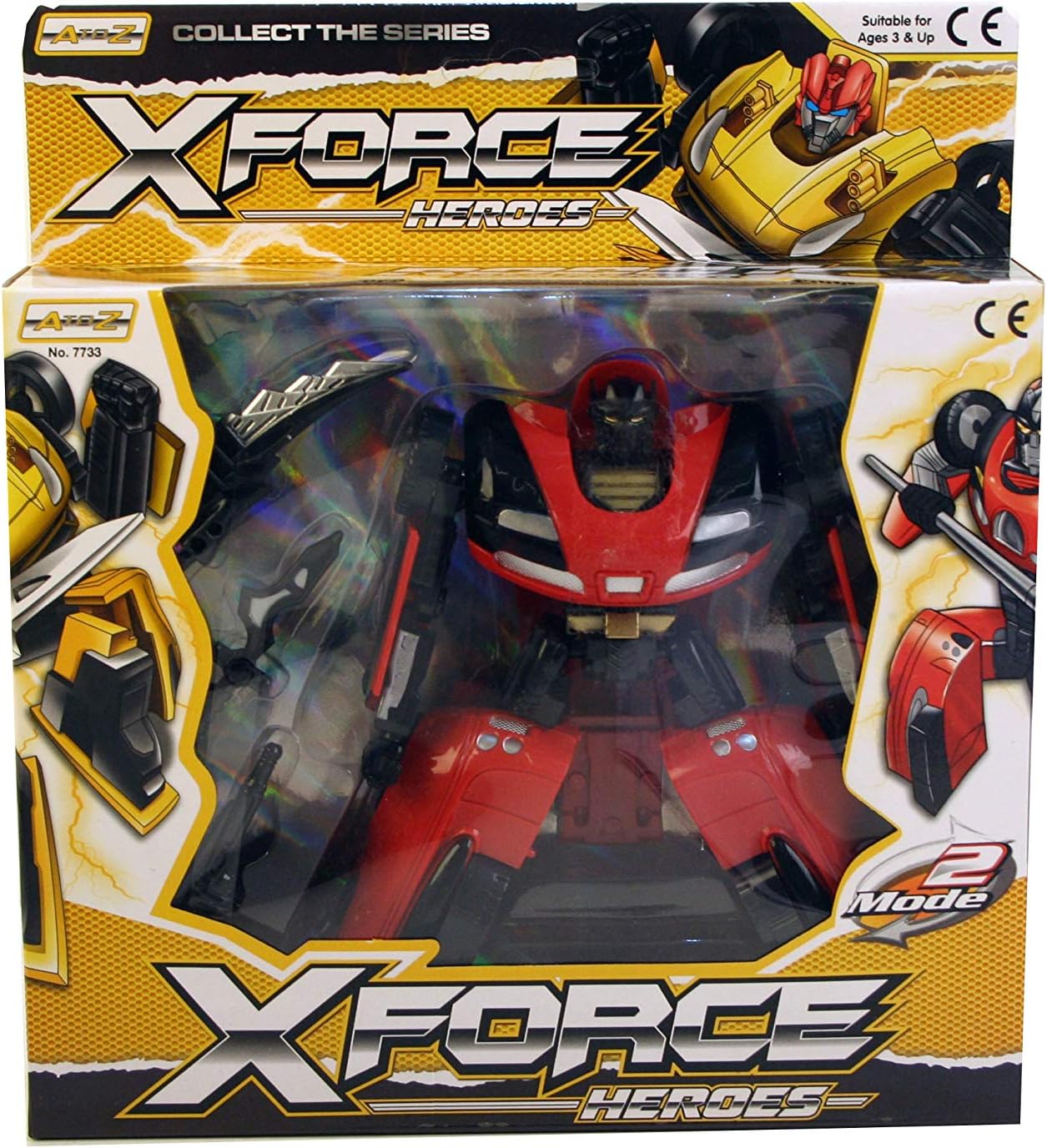 X-Force Fire Bots Transforming Robot Toy Set, Fire Brigade Truck, Ages 3+
