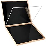 The Adept Palette Sorta Pink - Double Sided Magnetic Empty Palette with Divider, Holds over 100 Single Round Standard Sized E