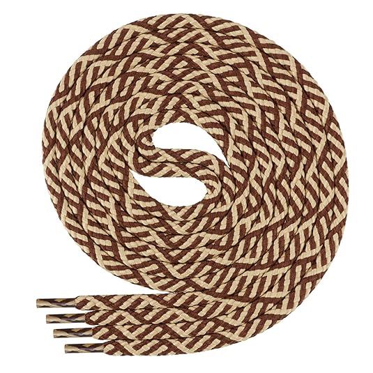 Di Ficchiano Qualitäts-Schnürsenkel, Rundsenkel für Arbeitsschuhe und Trekkingschuhe aus 100% Polyester, ø ca. 4,5 mm, 27 Far