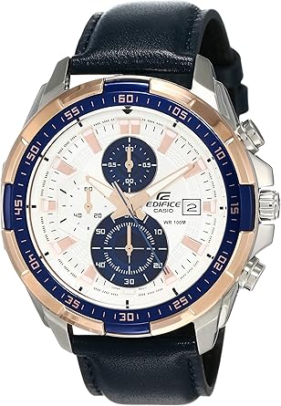 casio edifice 539 leather strap