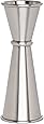 HIC Japanese-Style Double Cocktail Jigger, 18/8 Stainless Steel, 4.75-Inches, 0.5-Ounce to 2-Ounce