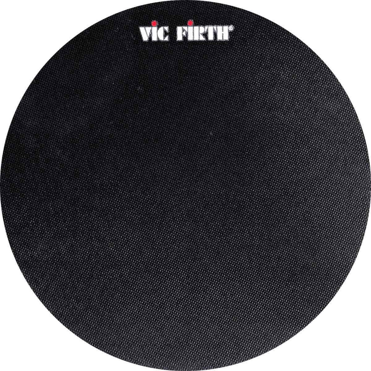 Vic FIrth - Silent Practice Individual Drum Mute Pad - 12" Diameter, black, 12 Inch