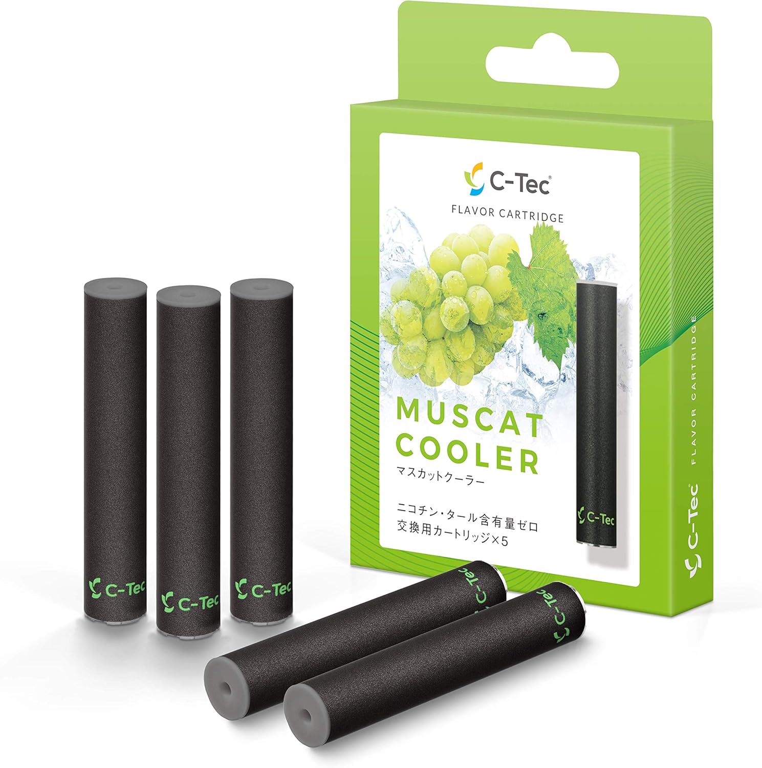 Amazon C Tec Duo フレーバーカートリッジ 5本セット マスカットクーラー メンソール 配合 C Tec シーテック ドラッグストア