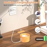 Mexllex 2 Pack Rechargeable Wall Lights 360° Rotatable Touch Battery Operated view 4