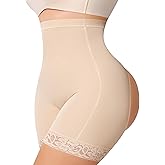 MERYOSZ Shapewear Shorts Tummy Control Underwear Butt Lifting Panties Shapewear High Waisted Faja Body Shaper Girdle