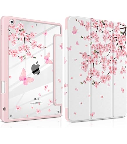 Amazon.com: Case for iPad 9th 8th 7th Generation Cherry Blossom