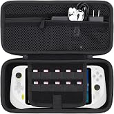 Aenllosi Hard Case for Logitech G Cloud Gaming Handheld, Black | Hard shell construction, Water-resistant design, Impact-resistant design, Protective case only