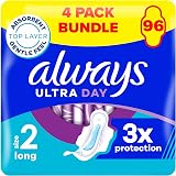 Always Ultra Sanitary Towels Long Size 2 with Wings 24 Pads