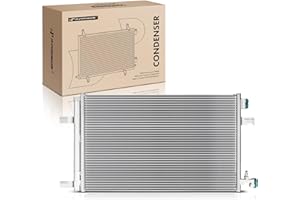 A-Premium Air Conditioning A/C Condenser Compatible with 2013-2015 Chevrolet Malibu, 2014-2020 Impala, 2010-2015 Cruze & Sele