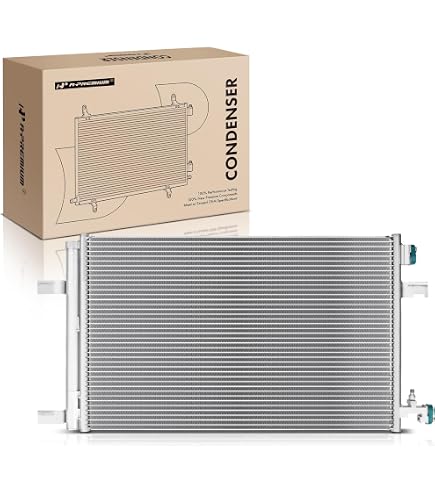 A-Premium A/C Condenser With Receiver Drier - Replacement #13241737 For 2011-2013 Buick Regal & 2010-2011 Saab 9-5 - View #8