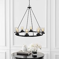JONATHAN Y JYL7554A Pablo Ring 33.5" 8-Light