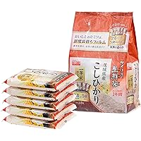 IRIS USA Koshihikari from Ibaraki, Japanese Premium Short Grain White Rice, Product of Japan, 3 lbs.