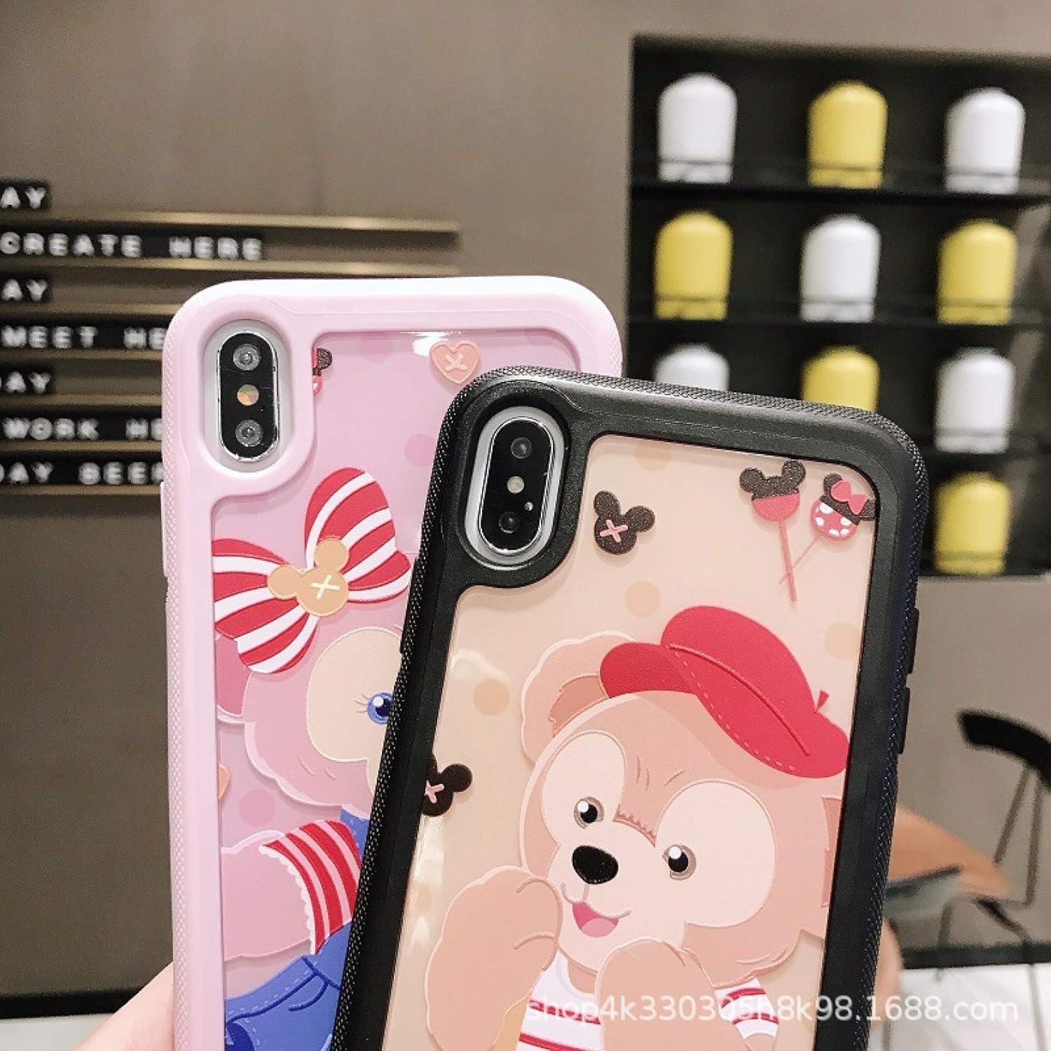 Amazon Co Jp ステラルー ダッフィー Iphoneケース スマホケース 携帯カバー 携帯保護 ディズニー キャラクター 耐衝撃 脱着簡単 おしゃれ かわいい 軽量 プレゼント 友達集まり 透明 Iphone12 Iphone12mini Iphone12pro Iphone12pro Max 家電 カメラ