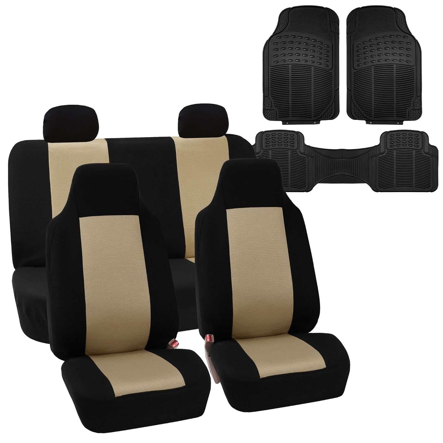 Best 2008 pontiac grand prix seat covers black and beige