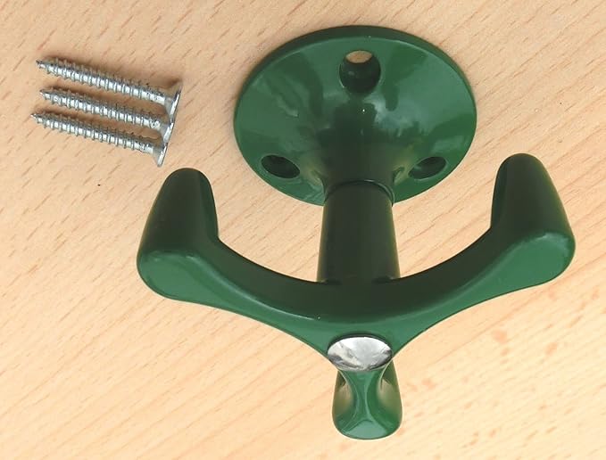 Fix & Easy Swivel Ceiling Hook to Base Zinc Green Kitchen Ceiling