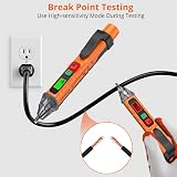 Proster Non Contact Voltage Tester Pen 48-1000V / 12-1000V AC with NCV Probe view 3