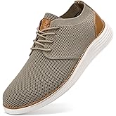 VILOCY Men's Fashion Dress Sneakers Casual Walking Shoes Business Oxfords Comfortable Breathable Lightweight Tennis