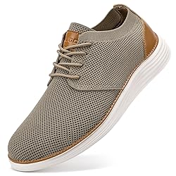 VILOCY Men's Fashion Dress Sneakers Casual Walking