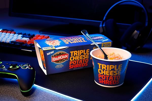 IDAHOAN® TRIPLE CHEESE SHREDS CUPS 2 CT