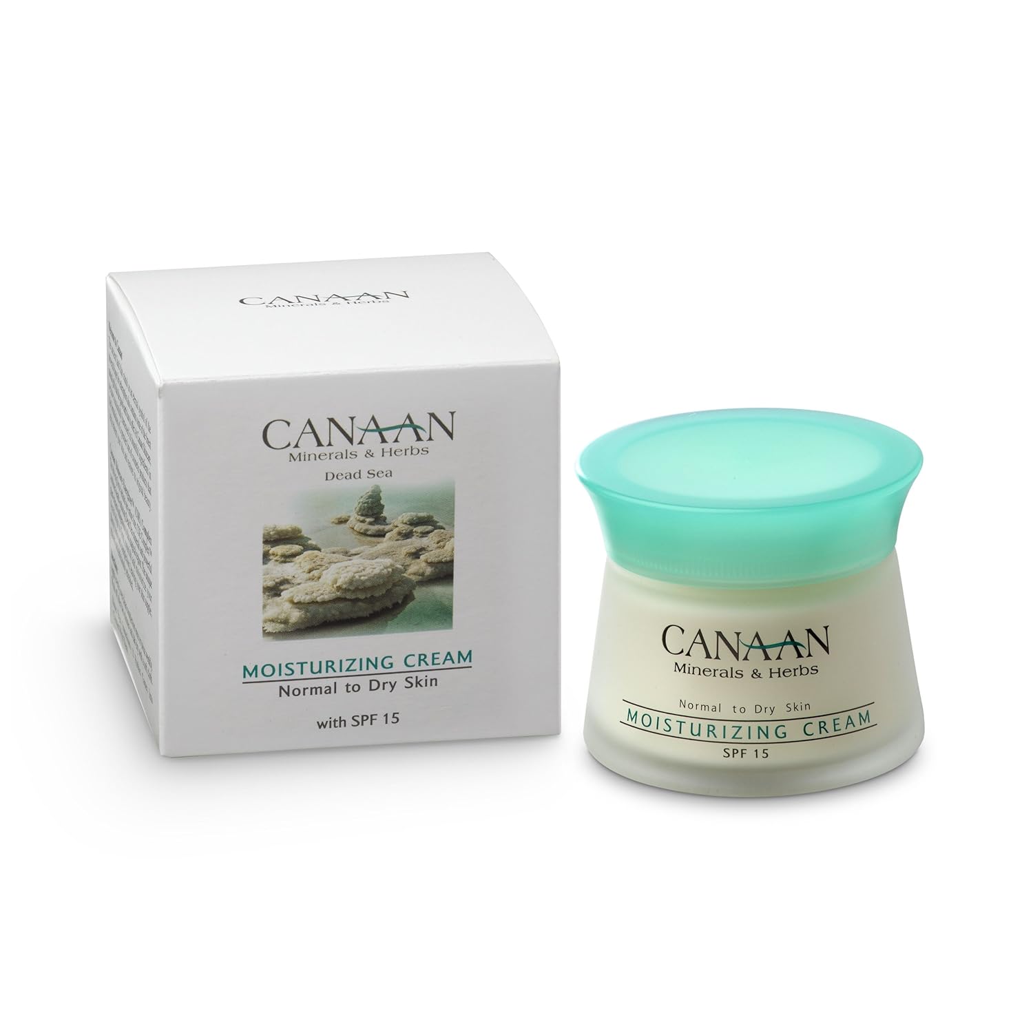 CANAAN Hydrating Face Cream Moisturizer - Dead Sea Day Cream, 1.7 fl oz, Natural Hydrating Face Moisturizer For Younger Looking Skin