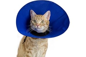 KVP EZ Soft Pet Cloth Recovery Collar, S Size Fits 5.5" to 12.25" Neck/5.5" Depth