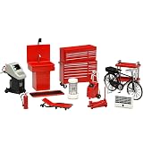 Fujimi 1/24 Scale Garage & Tool Set Model Kit - Highly Detailed Diorama Building Kit - View #9