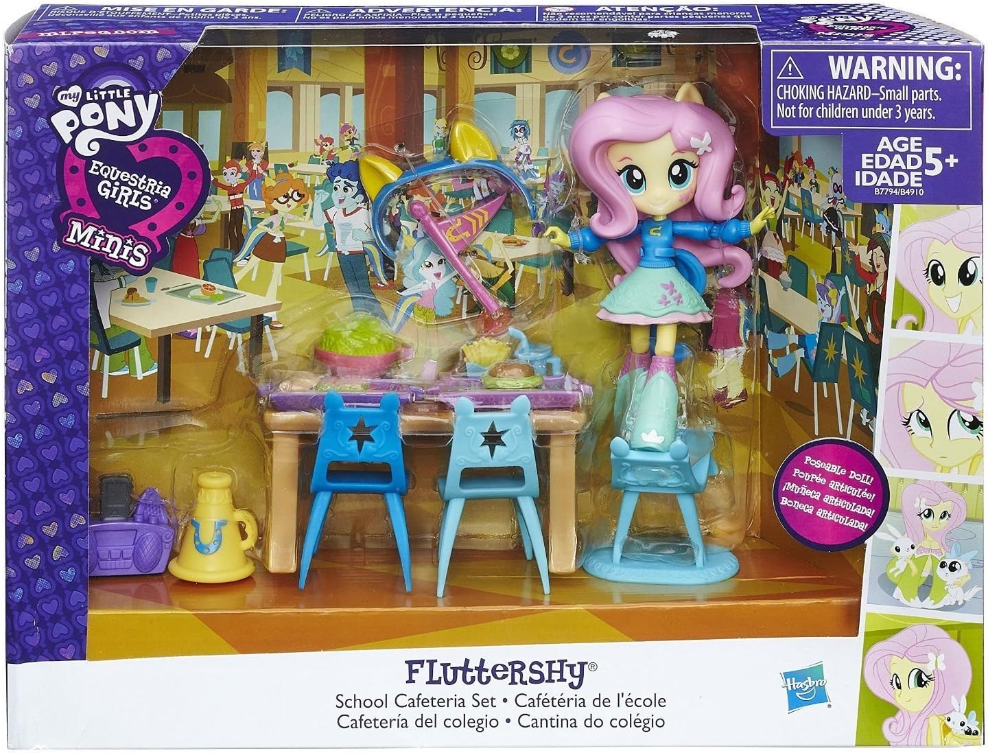 fluttershy school cafeteria set