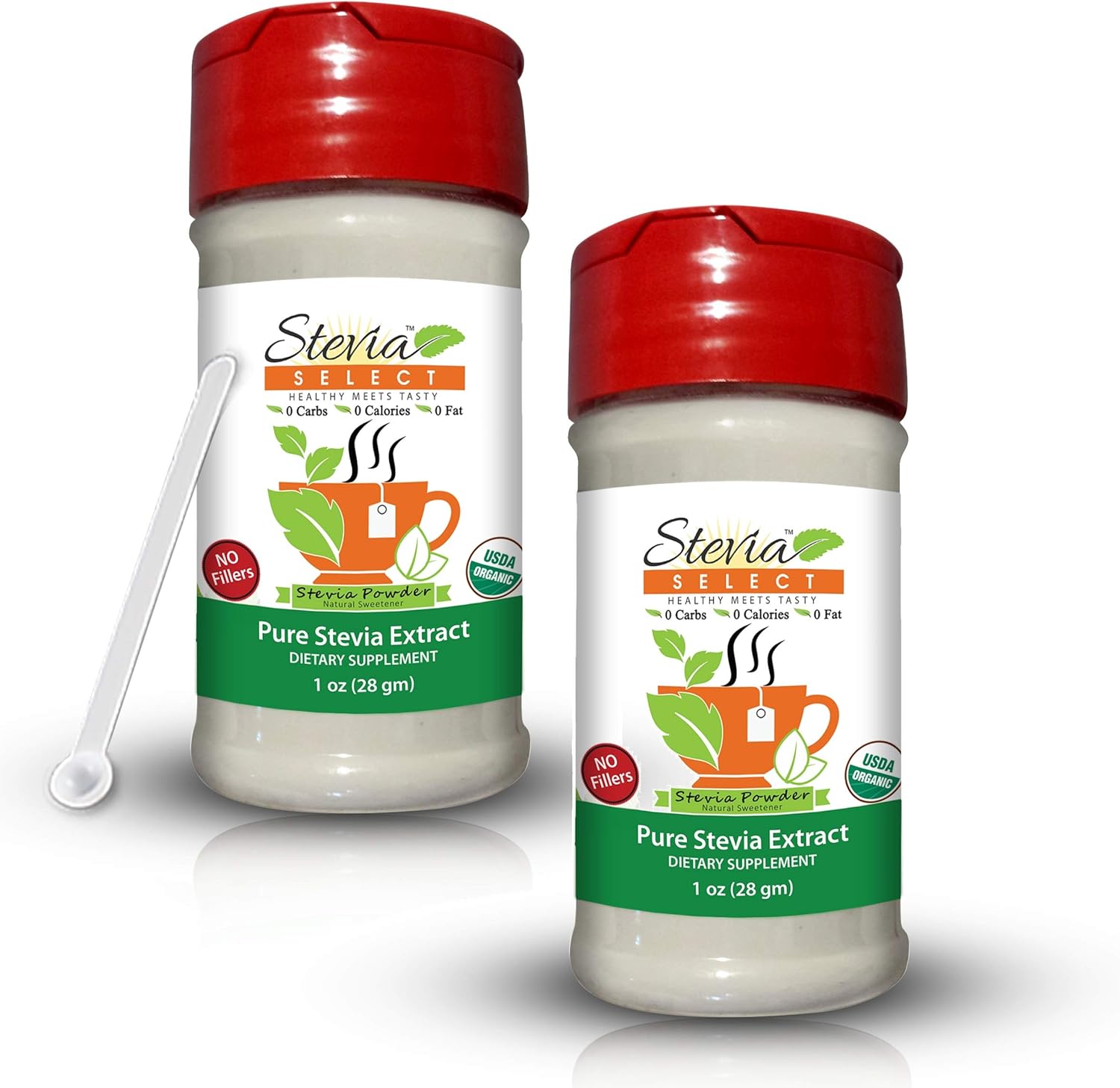Stevia Stevia100 Pure Stevia ExtractNo Fillers(2 Pack) 1 Oz Stevia from The