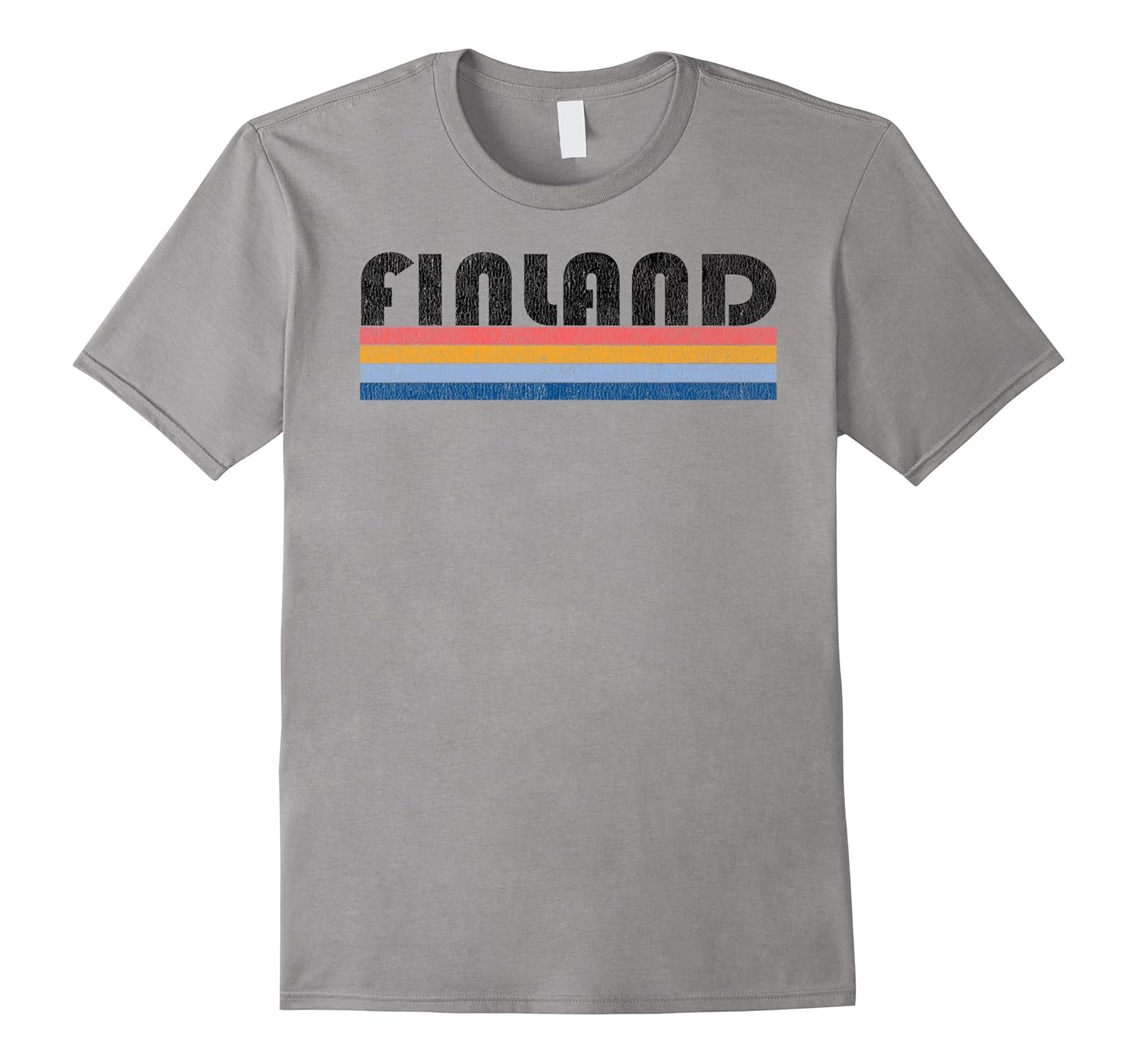 Vintage 1980s Style Finland T Shirt-ANZ