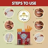 SEWAK Miswak Sticks 10 Pack | Organic Wooden Toothbrush for Teeth Whitening view 2