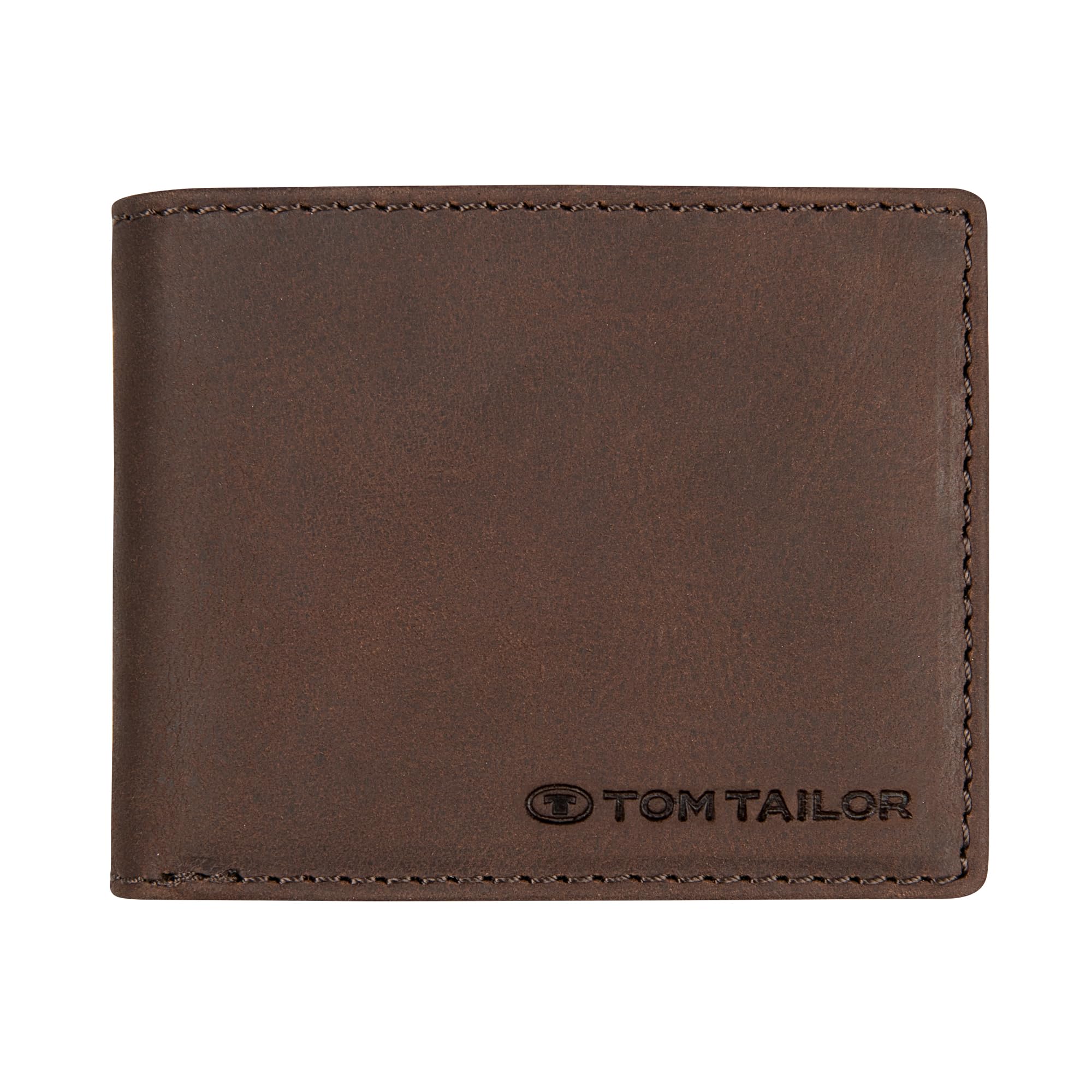 TOM TAILOR Acc Ron, Menâ€™s Wallet, Brown (Braun), 10.5x8.5x1.5 cm (B x H T)