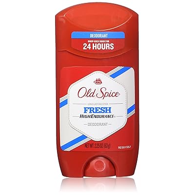 Old Spice High Endurance Fresh Scent Men's Deodorant 2.25 OZ (Pack of 6)