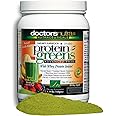 Doctors Nutra Nutraceuticals PH50 Whey Protein Greens Drink with Certified Organic Ingredients, 1.19 Pounds (540 Grams) 50 Superfoods with Digestive Enzymes, Natural Vanilla Flavor
