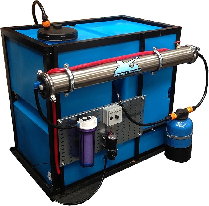 The Water Genie ProLite 500L Window Cleaning system with 4040 Reverse